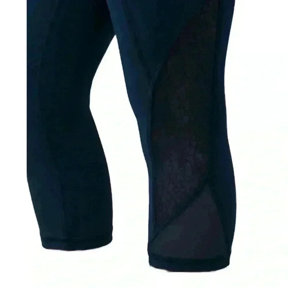 Lululemon Twist & Train Crop 19” Jaded Size 4 - Picture 2 of 12